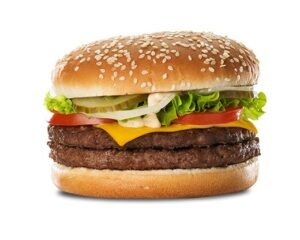 1/2 POUNDER BURGER MENU